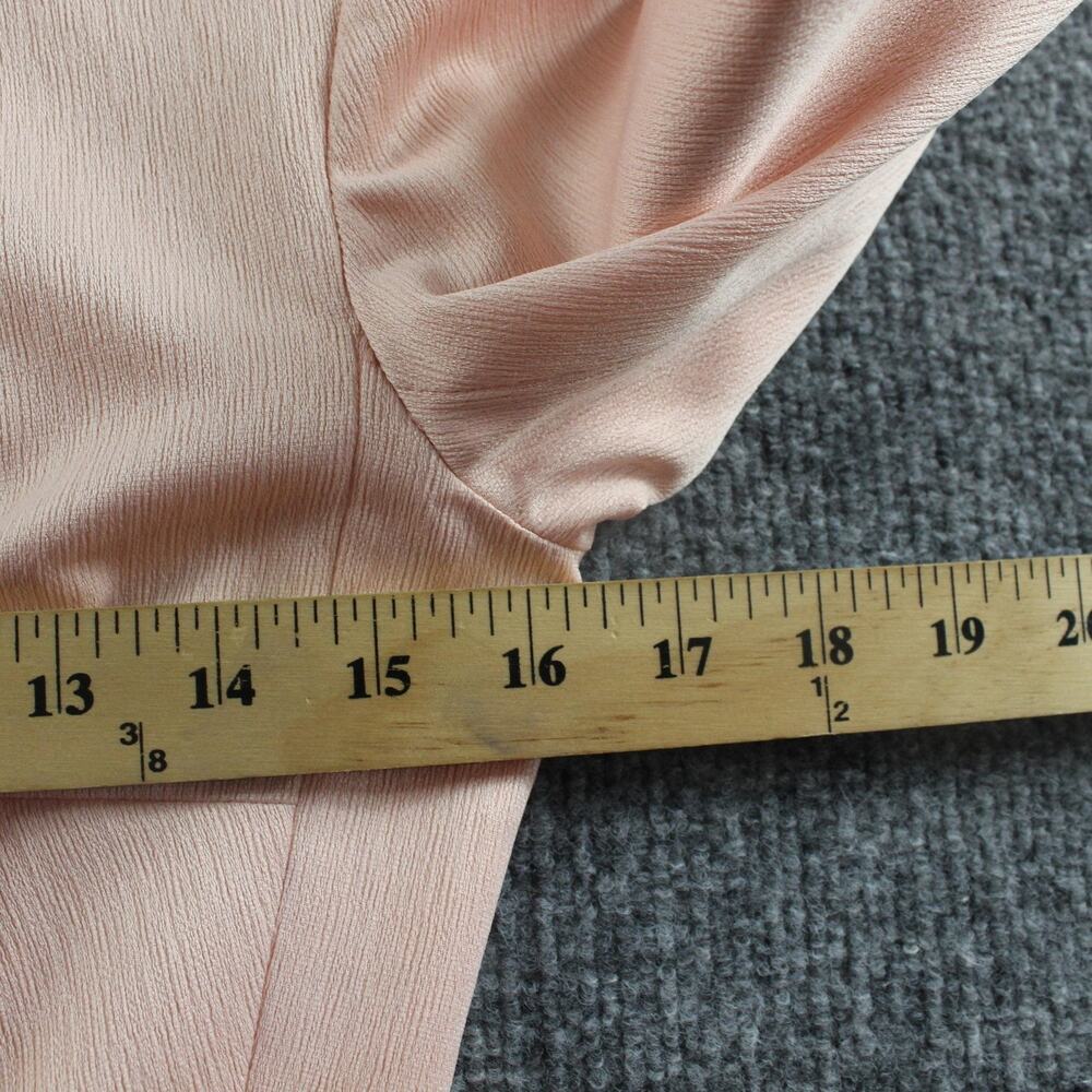 House of CB Blush Pink Long-Sleeve Mini Dress - Picture 13 of 14